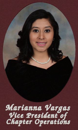 Iota Beta Chapter Composite Detail, Marianna Vargas, 2016-2017