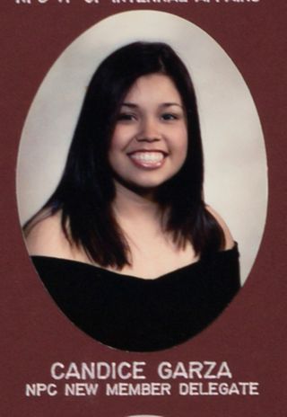 Iota Beta Chapter Composite Detail, Candice Garza, 2003-2004