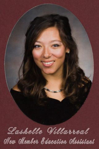 Iota Beta Chapter Composite Detail, Lashelle Villarreal, 2009-2010