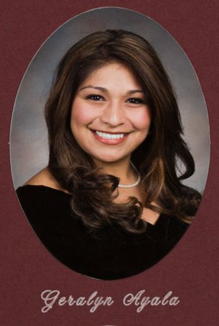 Iota Beta Chapter Composite Detail, Geralyn Ayala, 2009-2010