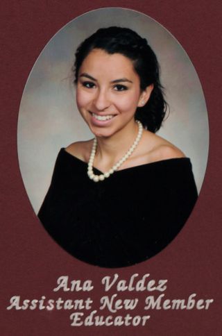 Iota Beta Chapter Composite Detail, Ana Valdez, 2014-2015