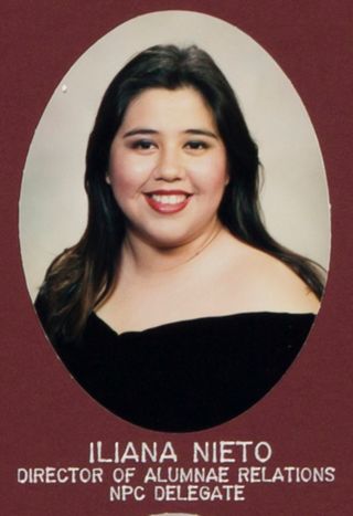 Iota Beta Chapter Composite Detail, Iliana Nieto, 2002-2003