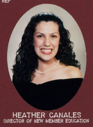 Iota Beta Chapter Composite Detail, Heather Canales, 2002-2003