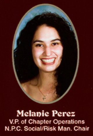 Iota Beta Chapter Composite Detail, Melanie Perez, 1999-2000