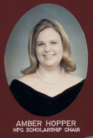 Iota Beta Chapter Composite Detail, Amber Hopper, 2005