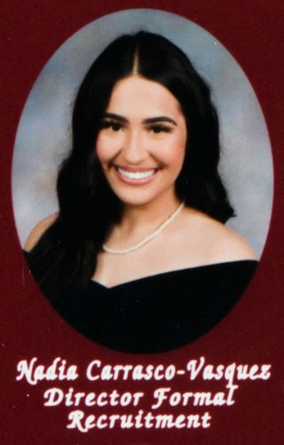 Iota Beta Chapter Composite Detail, Nadia Carrasco-Vasquez, 2019-2020