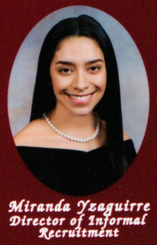 Iota Beta Chapter Composite Detail, Miranda Yzaguirre, 2018-2019