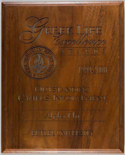 Outstanding Campus Involvement Award