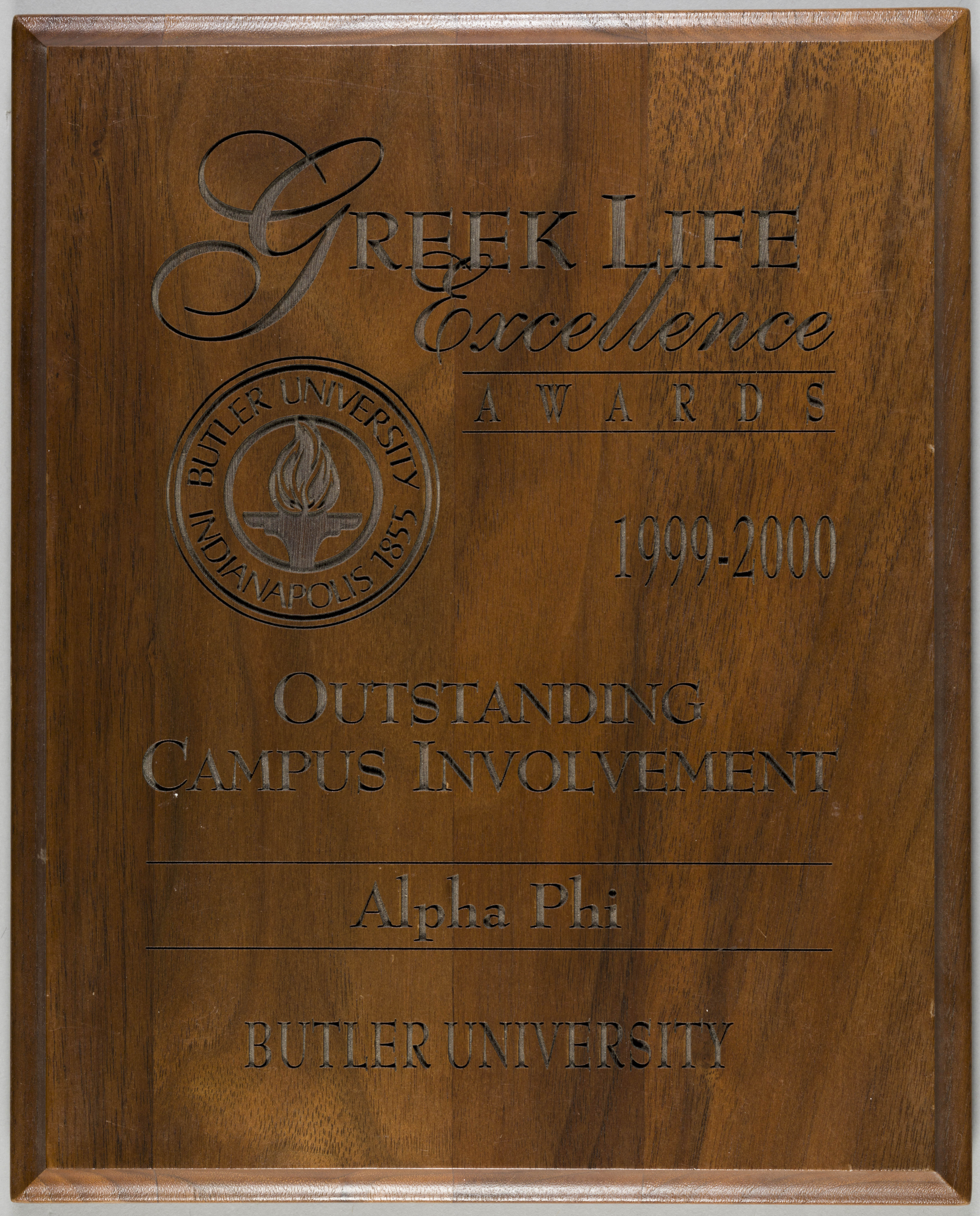 Outstanding Campus Involvement Award