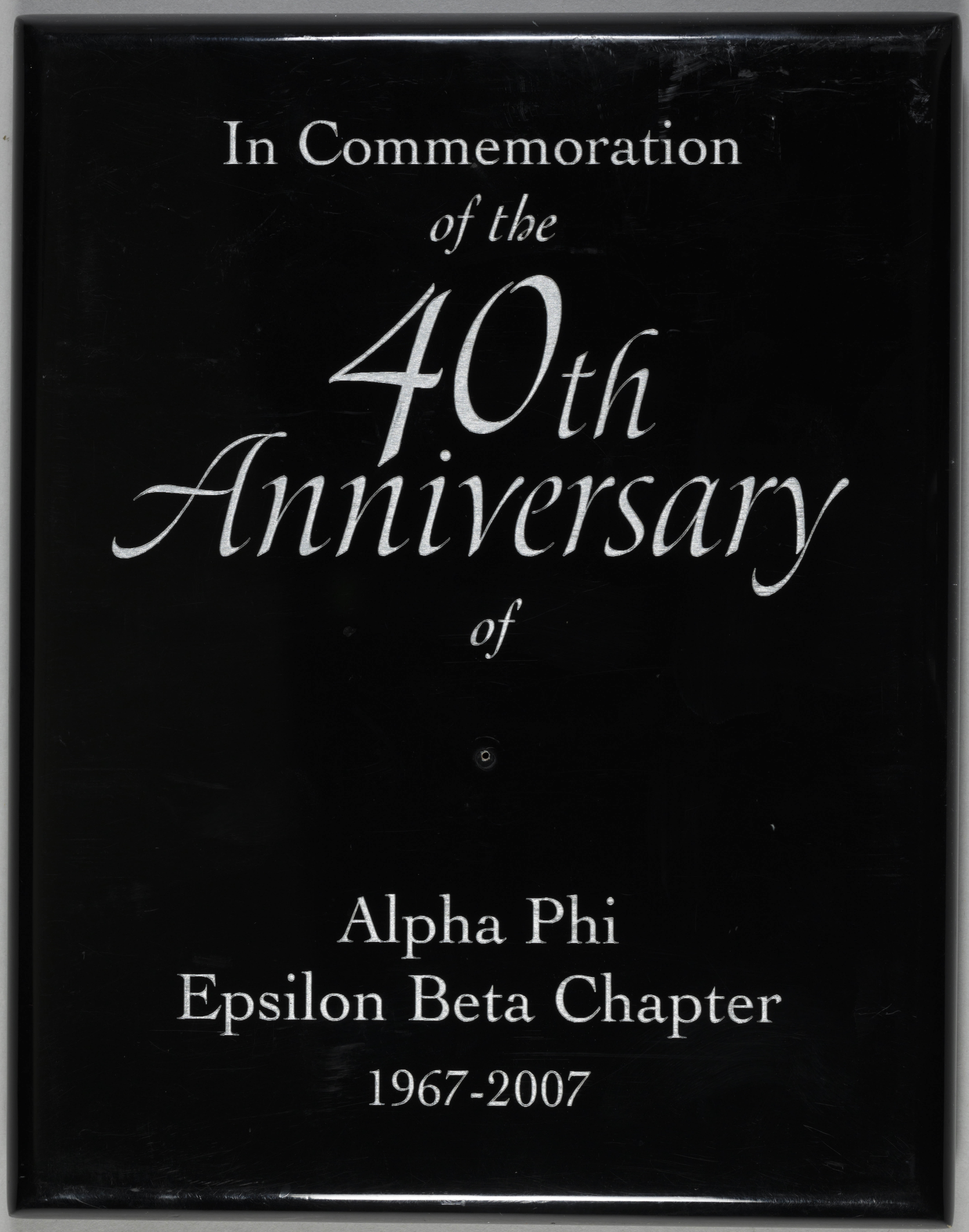 40th Anniversary Celebration