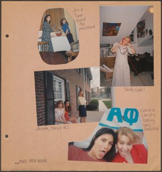 Epsilon Beta Chapter Scrapbook, 1993-1994, Page 3