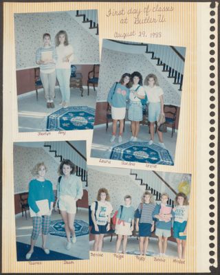 Epsilon Beta Chapter New Member Scrapbook, 1988-1989, Page 2