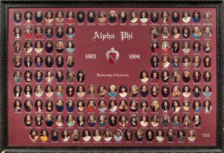 Beta Gamma Chapter Composite Photograph, 1993-1994