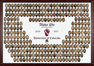 Beta Gamma Chapter Composite Photograph, 2016-2017