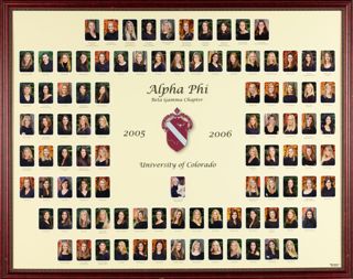 Beta Gamma Chapter Composite Photograph, 2005-2006
