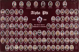 Beta Gamma Chapter Composite Photograph, 1997-1998