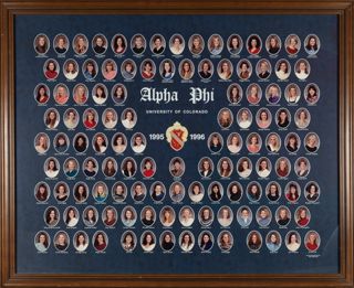 Beta Gamma Chapter Composite Photograph, 1995-1996