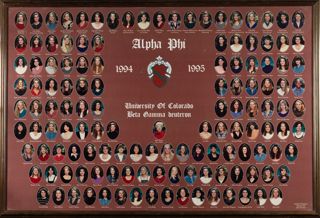 Beta Gamma Chapter Composite Photograph, 1994-1995