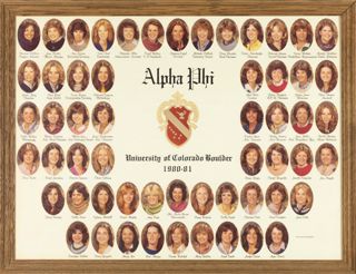 Beta Gamma Chapter Composite Photograph, 1980-1981