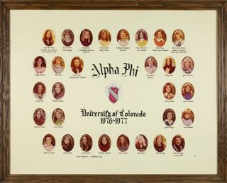 Beta Gamma Chapter Composite Photograph, 1976-1977