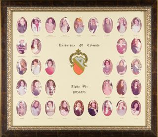 Beta Gamma Chapter Composite Photograph, 1975-1976