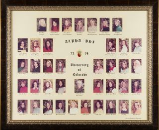 Beta Gamma Chapter Composite Photograph, 1973-1974