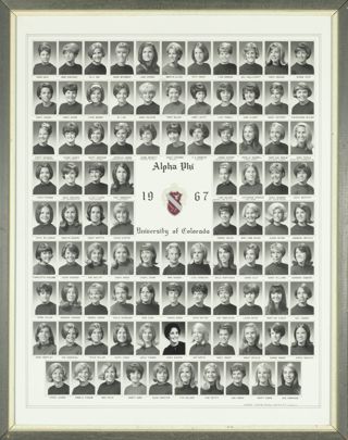 Beta Gamma Chapter Composite Photograph, 1967