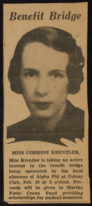 Benefit Bridge Newspaper Clipping