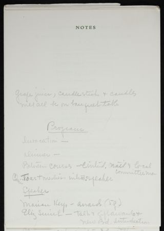 43rd Convention Program Notes, June 20, 1960-June 25, 1960