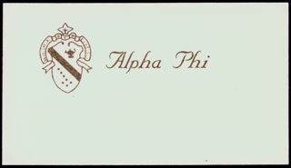 Alumnae Chapter Potential Members Report