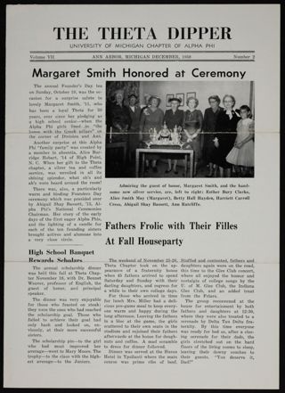 The Theta Dipper, Vol. 7, No. 2, December 1958