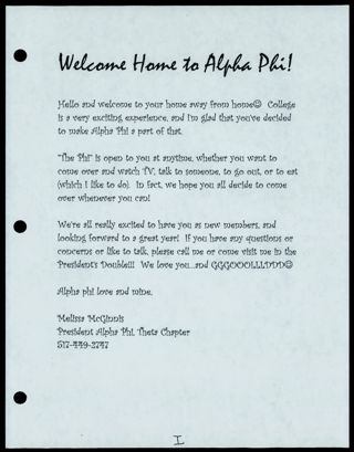 New Member Binder, Page 6