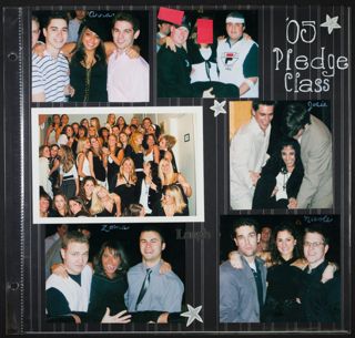 Alpha Phi Polka Dot Scrapbook, Page 5