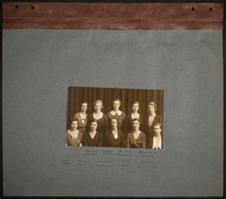 Theta Chapter Group Photographs Scrapbook, Page 21