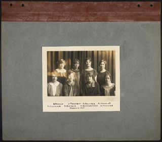 Theta Chapter Group Photographs Scrapbook, Page 7