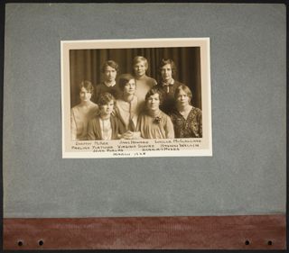 Theta Chapter Group Photographs Scrapbook, Page 8