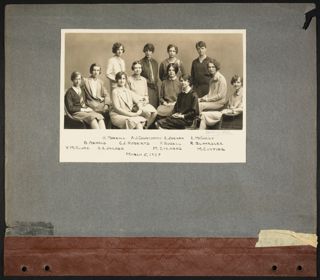 Theta Chapter Group Photographs Scrapbook, Page 4