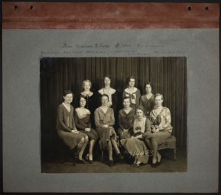 Theta Chapter Group Photographs Scrapbook, Page 17