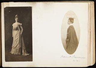 Theta Chapter Member Portraits Scrapbook, Page 36