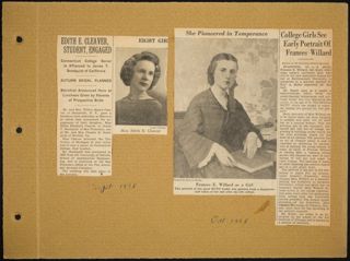 Theta Chapter Newspaper Clippings Scrapbook, Page 5
