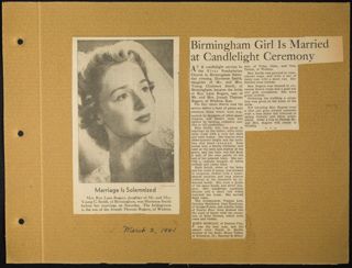 Theta Chapter Newspaper Clippings Scrapbook, Page 35