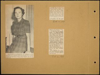 Theta Chapter Newspaper Clippings Scrapbook, Page 16