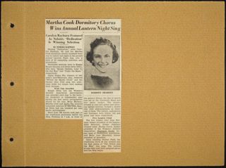 Theta Chapter Newspaper Clippings Scrapbook, Page 13