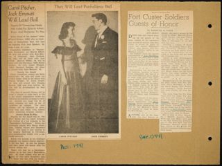 Theta Chapter Newspaper Clippings Scrapbook, Page 44