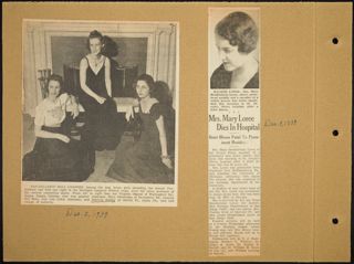 Theta Chapter Newspaper Clippings Scrapbook, Page 20