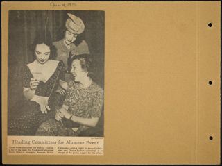 Theta Chapter Newspaper Clippings Scrapbook, Page 14