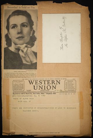 Alpha Phi International Philanthropy: Ann Arbor Alumnae Scrapbook, Page 40