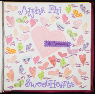 Welcome Home To Alpha Phi Scrapbook, Page 3
