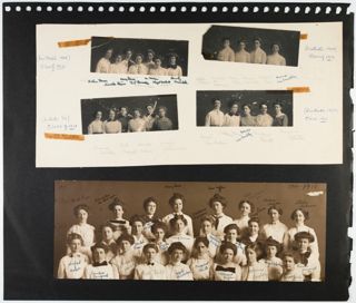 Theta Chapter Brown Scrapbook, Page 1