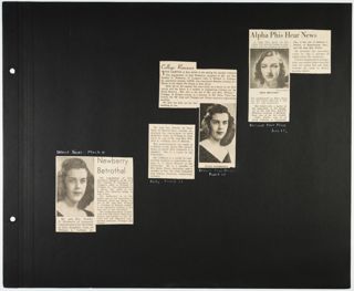 Alpha Phi Black Scrapbook, Page 36